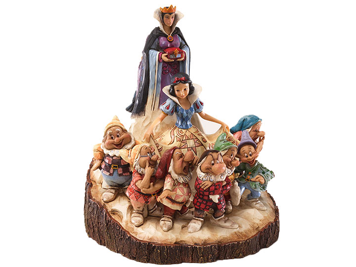 Snow White and the Seven Dwarfs Disney Traditions Carved By Heart (Jim Shore) Gallery Image 1