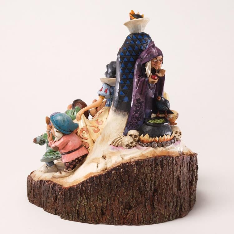 Snow White and the Seven Dwarfs Disney Traditions Carved By Heart (Jim Shore) Gallery Image 5