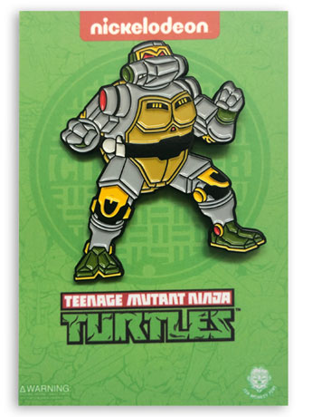 Teenage Mutant Ninja Turtles Metalhead Enamel Pin Gallery Image 2