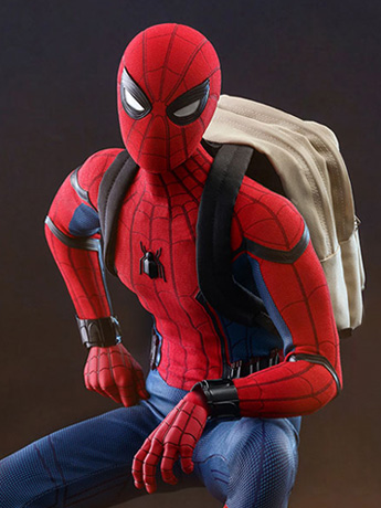 Spider-Man: Homecoming QS014 Spider-Man 1/4 Scale Collectible Figure Gallery Image 2