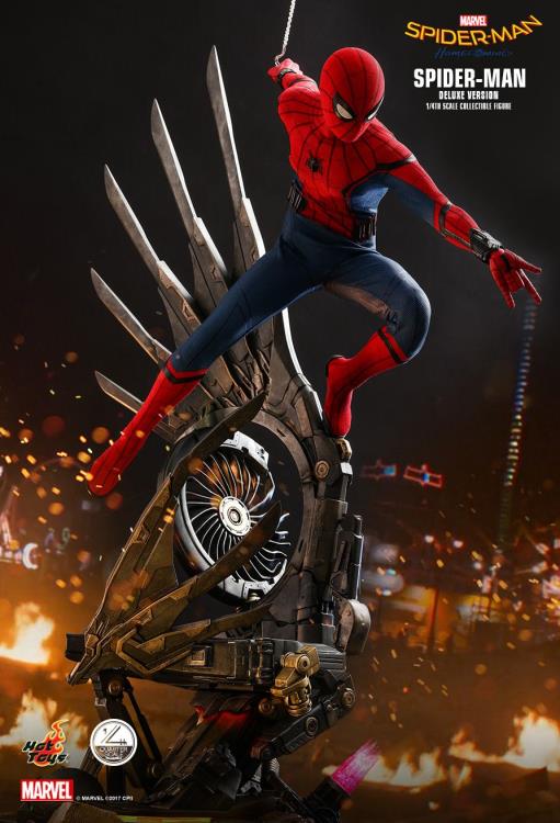 Spider-Man: Homecoming QS015 Spider-Man (Deluxe Ver.) 1/4 Scale Collectible Figure Gallery Image 13