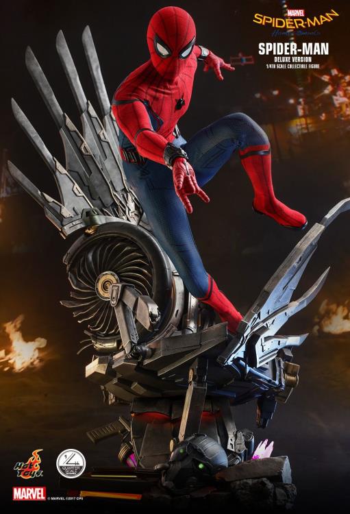 Spider-Man: Homecoming QS015 Spider-Man (Deluxe Ver.) 1/4 Scale Collectible Figure Gallery Image 18