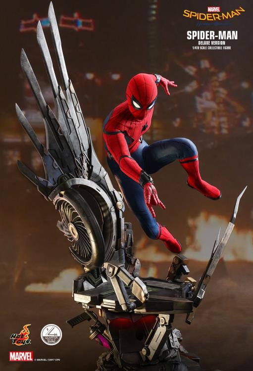 Spider-Man: Homecoming QS015 Spider-Man (Deluxe Ver.) 1/4 Scale Collectible Figure Gallery Image 21