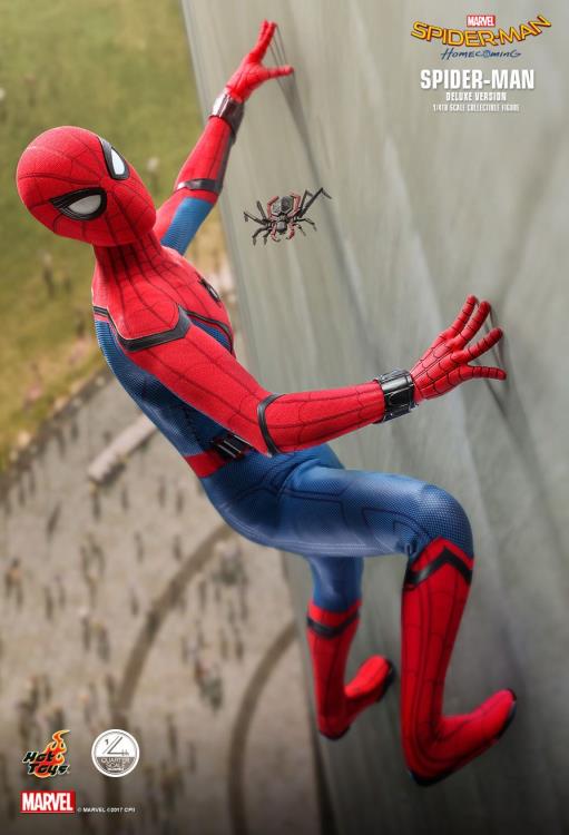 Spider-Man: Homecoming QS015 Spider-Man (Deluxe Ver.) 1/4 Scale Collectible Figure Gallery Image 4