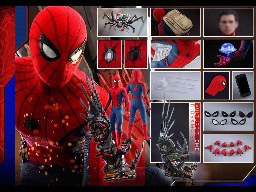 Spider-Man: Homecoming QS015 Spider-Man (Deluxe Ver.) 1/4 Scale Collectible Figure Gallery Image 31