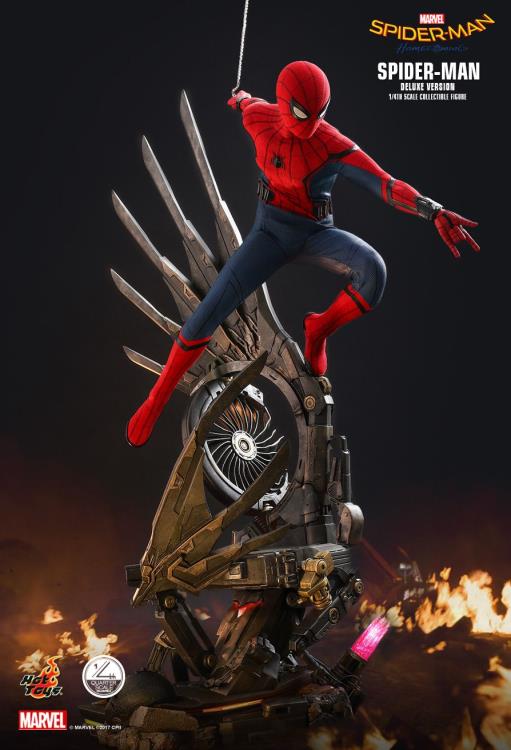 Spider-Man: Homecoming QS015 Spider-Man (Deluxe Ver.) 1/4 Scale Collectible Figure Gallery Image 20