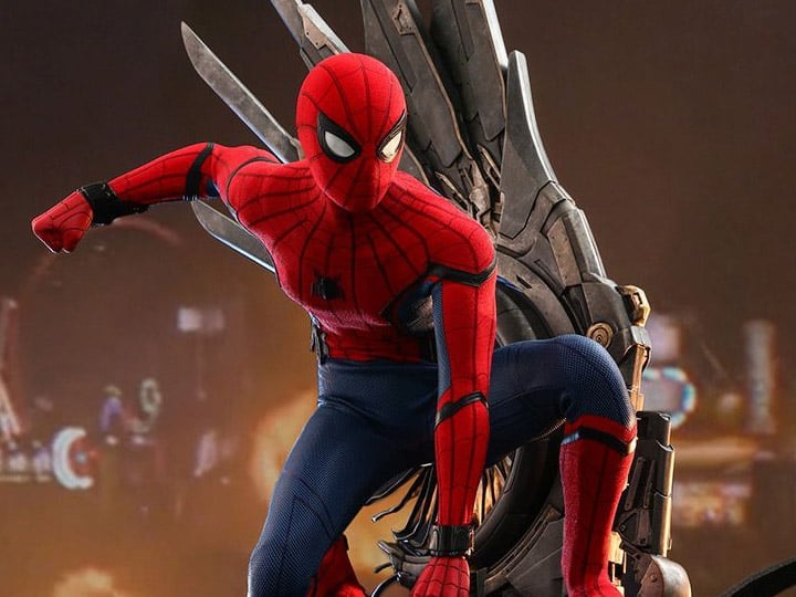 Spider-Man: Homecoming QS015 Spider-Man (Deluxe Ver.) 1/4 Scale Collectible Figure Gallery Image 1