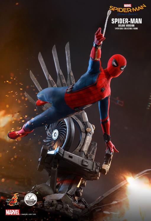 Spider-Man: Homecoming QS015 Spider-Man (Deluxe Ver.) 1/4 Scale Collectible Figure Gallery Image 16