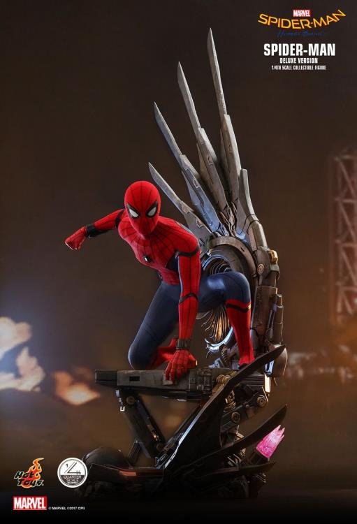 Spider-Man: Homecoming QS015 Spider-Man (Deluxe Ver.) 1/4 Scale Collectible Figure Gallery Image 23