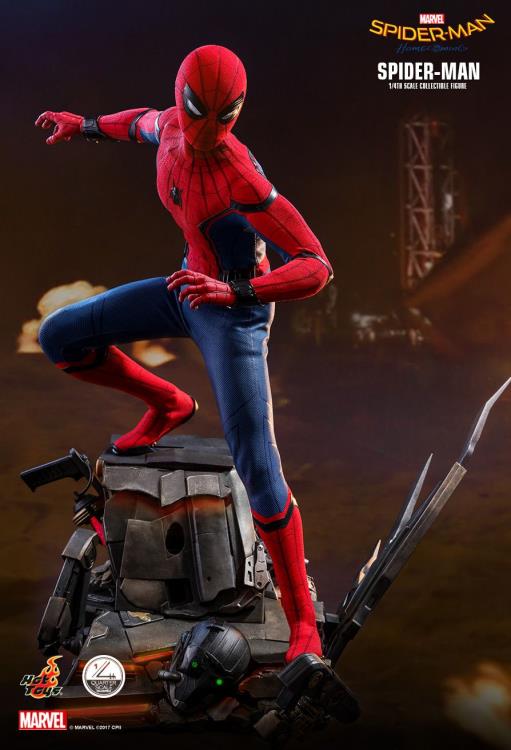 Spider-Man: Homecoming QS015 Spider-Man (Deluxe Ver.) 1/4 Scale Collectible Figure Gallery Image 12