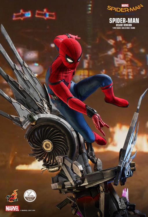 Spider-Man: Homecoming QS015 Spider-Man (Deluxe Ver.) 1/4 Scale Collectible Figure Gallery Image 19