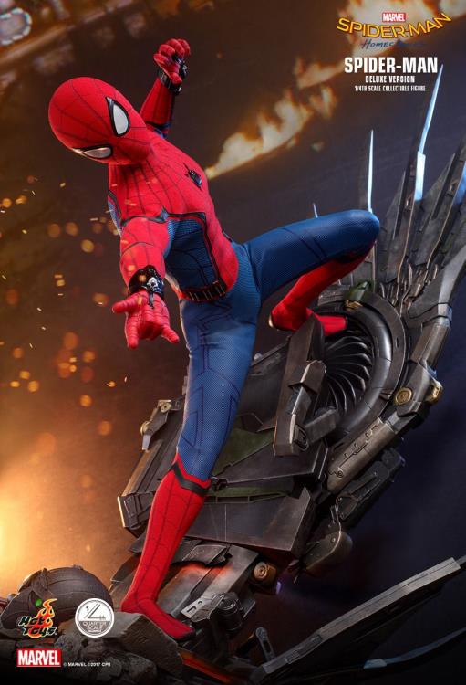 Spider-Man: Homecoming QS015 Spider-Man (Deluxe Ver.) 1/4 Scale Collectible Figure Gallery Image 17