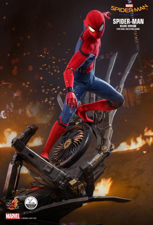 Spider-Man: Homecoming QS015 Spider-Man (Deluxe Ver.) 1/4 Scale Collectible Figure Gallery Image 22
