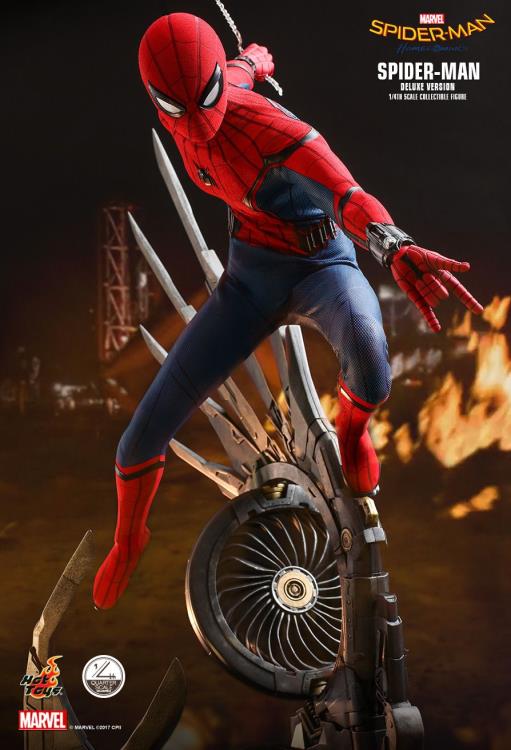 Spider-Man: Homecoming QS015 Spider-Man (Deluxe Ver.) 1/4 Scale Collectible Figure Gallery Image 14