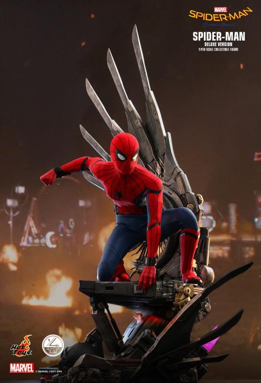 Spider-Man: Homecoming QS015 Spider-Man (Deluxe Ver.) 1/4 Scale Collectible Figure Gallery Image 15