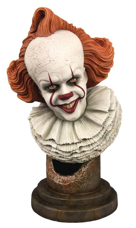IT Chapter Two Legends in 3D Pennywise 1/2 Scale Limited Edition Bust Gallery Image 3
