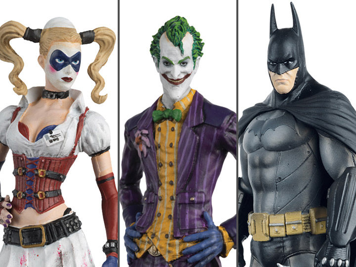Batman: Arkham Asylum Figurine Collection Three-Pack Gallery Image 1