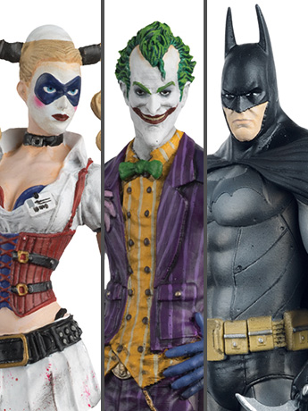 Batman: Arkham Asylum Figurine Collection Three-Pack Gallery Image 2