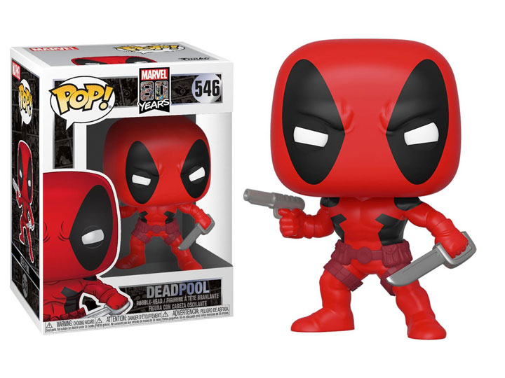 Pop! Marvel: 80th Anniversary - Deadpool (First Appearance) Gallery Image 1