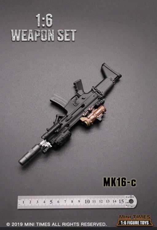 MK16 Rifle (C) 1/6 Scale Weapon Set Gallery Image 4