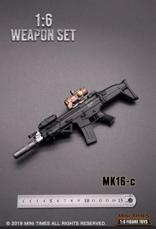 MK16 Rifle (C) 1/6 Scale Weapon Set Gallery Image 3