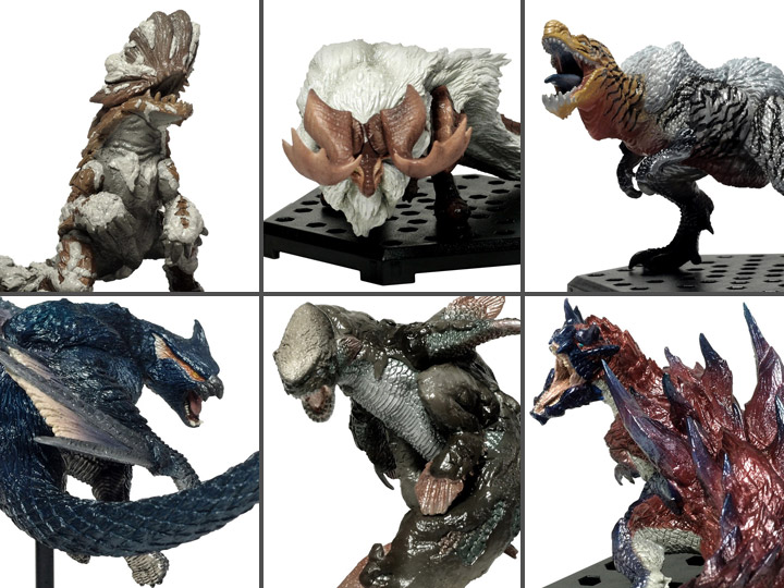 Monster Hunter Capcom Figure Builder Standard Model Plus Vol.15 Box of 6 Figures Gallery Image 1
