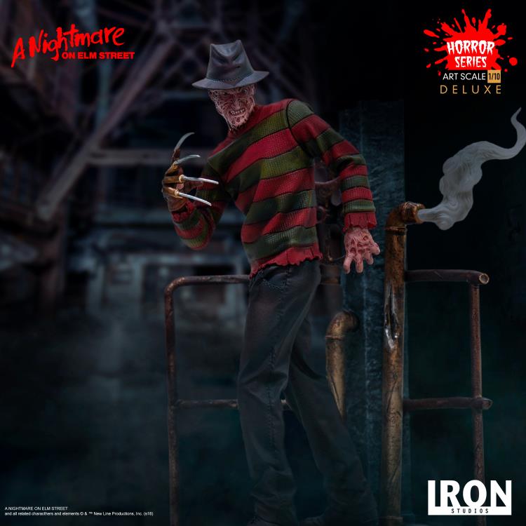 A Nightmare on Elm Street Freddy Krueger 1/10 Deluxe Art Scale Statue Gallery Image 8