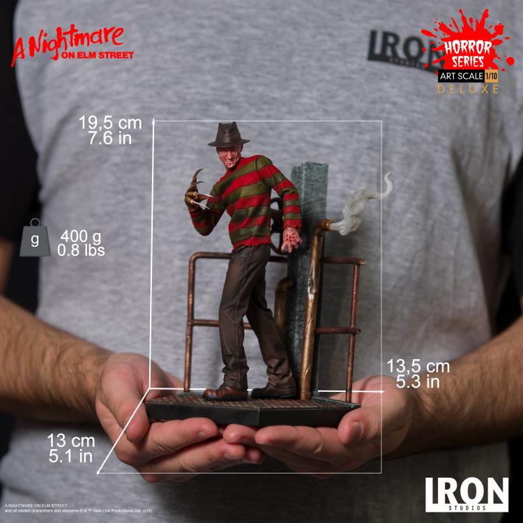 A Nightmare on Elm Street Freddy Krueger 1/10 Deluxe Art Scale Statue Gallery Image 15