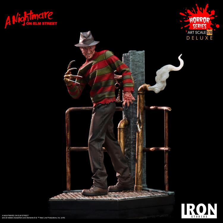 A Nightmare on Elm Street Freddy Krueger 1/10 Deluxe Art Scale Statue Gallery Image 3