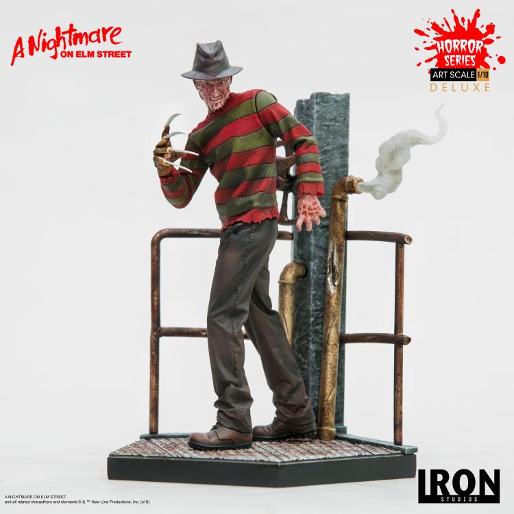 A Nightmare on Elm Street Freddy Krueger 1/10 Deluxe Art Scale Statue Gallery Image 4