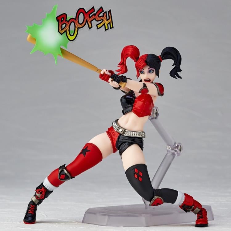DC Comics Amazing Yamaguchi Revoltech No.015 Harley Quinn Action Figure Gallery Image 5