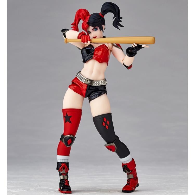 DC Comics Amazing Yamaguchi Revoltech No.015 Harley Quinn Action Figure Gallery Image 4