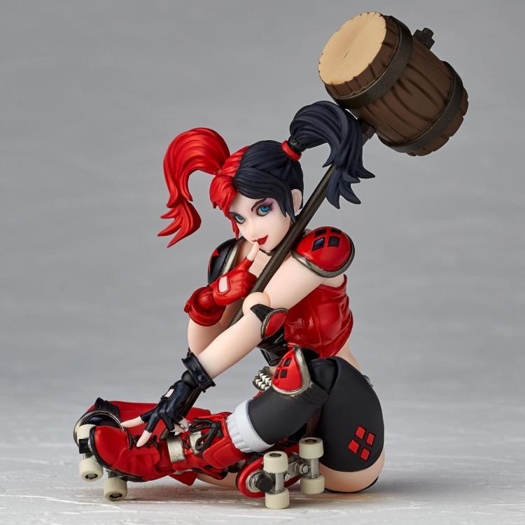 DC Comics Amazing Yamaguchi Revoltech No.015 Harley Quinn Action Figure Gallery Image 9