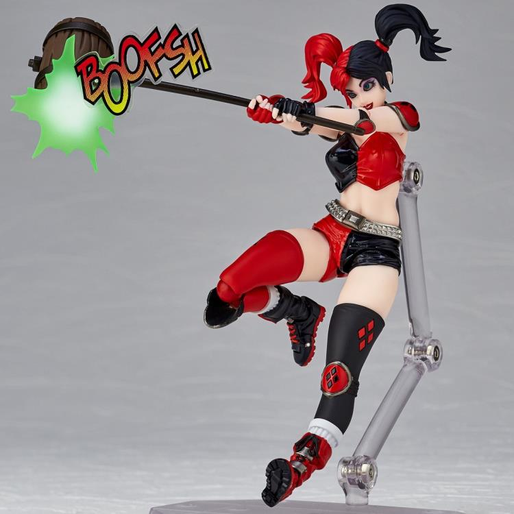 DC Comics Amazing Yamaguchi Revoltech No.015 Harley Quinn Action Figure Gallery Image 7