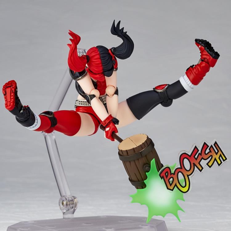 DC Comics Amazing Yamaguchi Revoltech No.015 Harley Quinn Action Figure Gallery Image 6
