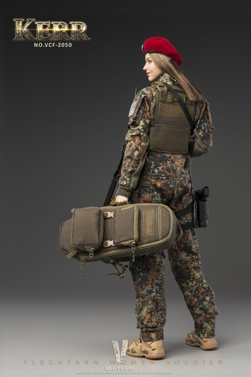 Flecktarn Woman Soldier Kerr 1/6 Scale Figure Gallery Image 7