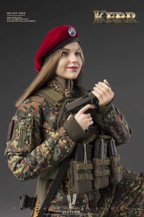 Flecktarn Woman Soldier Kerr 1/6 Scale Figure Gallery Image 12