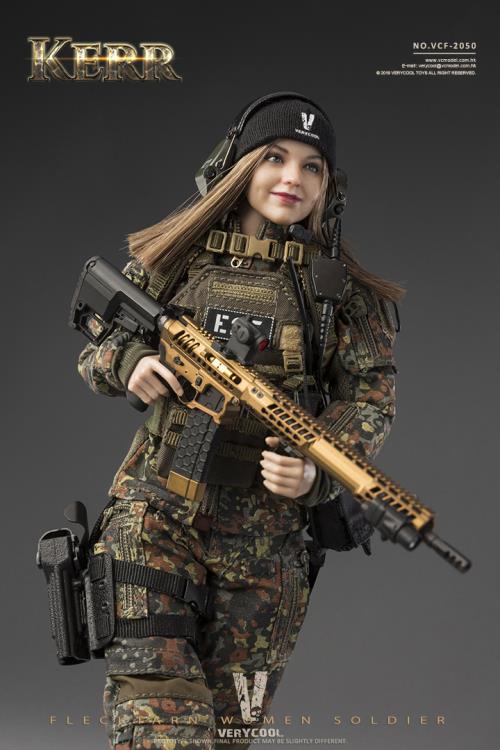 Flecktarn Woman Soldier Kerr 1/6 Scale Figure Gallery Image 11