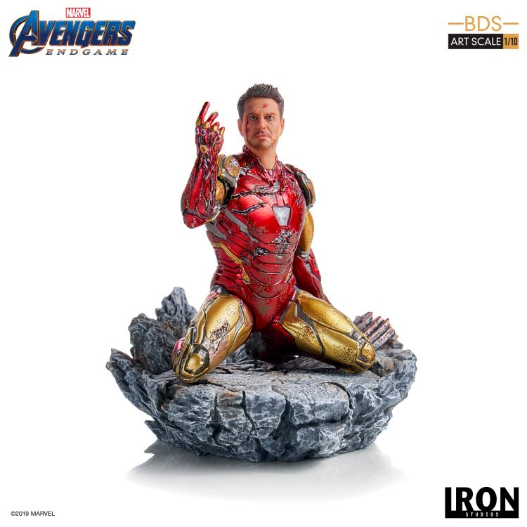 Avengers: Endgame Battle Diorama Series Iron Man (I Am Iron Man) 1/10 Art Scale Limited Edition Statue Gallery Image 4