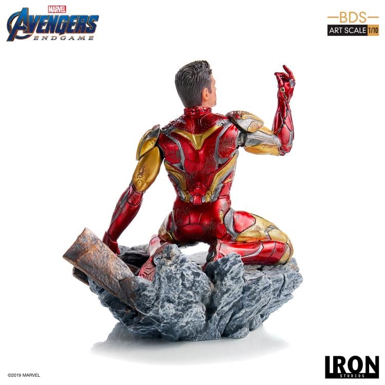 Avengers: Endgame Battle Diorama Series Iron Man (I Am Iron Man) 1/10 Art Scale Limited Edition Statue Gallery Image 6