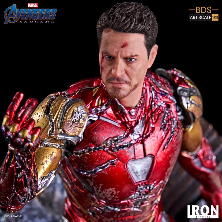 Avengers: Endgame Battle Diorama Series Iron Man (I Am Iron Man) 1/10 Art Scale Limited Edition Statue Gallery Image 15