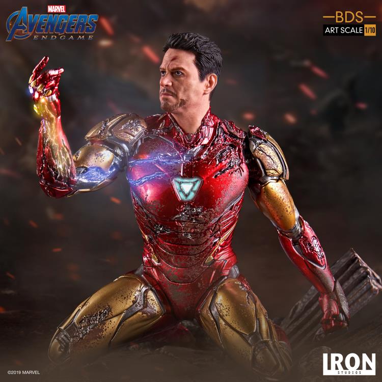 Avengers: Endgame Battle Diorama Series Iron Man (I Am Iron Man) 1/10 Art Scale Limited Edition Statue Gallery Image 16