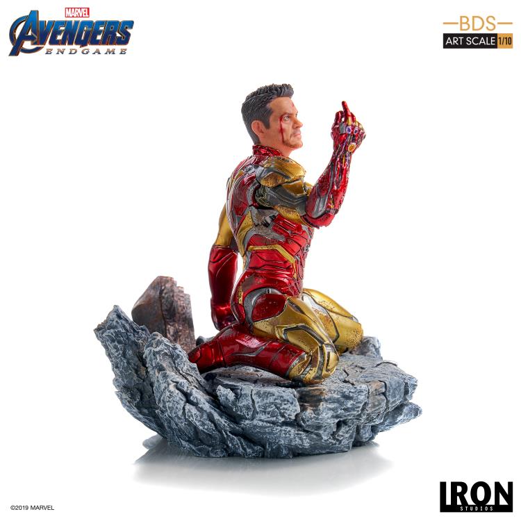 Avengers: Endgame Battle Diorama Series Iron Man (I Am Iron Man) 1/10 Art Scale Limited Edition Statue Gallery Image 5