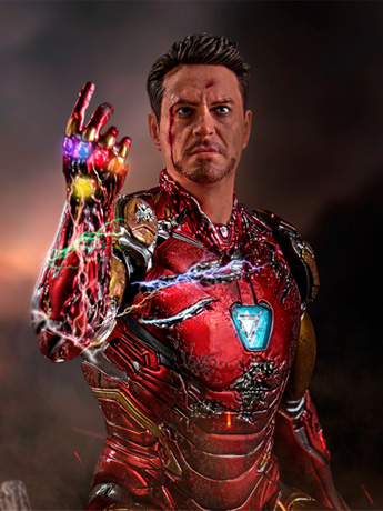 Avengers: Endgame Battle Diorama Series Iron Man (I Am Iron Man) 1/10 Art Scale Limited Edition Statue Gallery Image 2