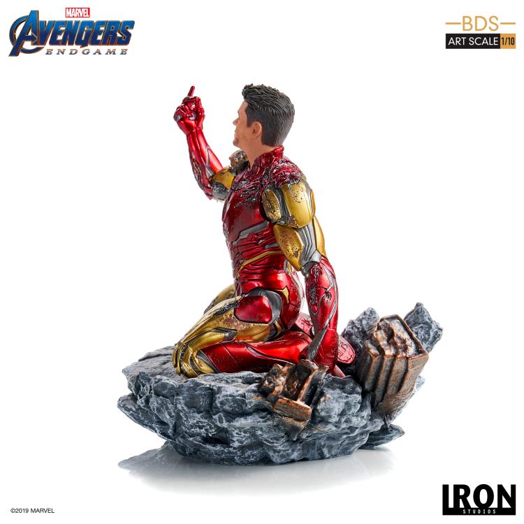 Avengers: Endgame Battle Diorama Series Iron Man (I Am Iron Man) 1/10 Art Scale Limited Edition Statue Gallery Image 8