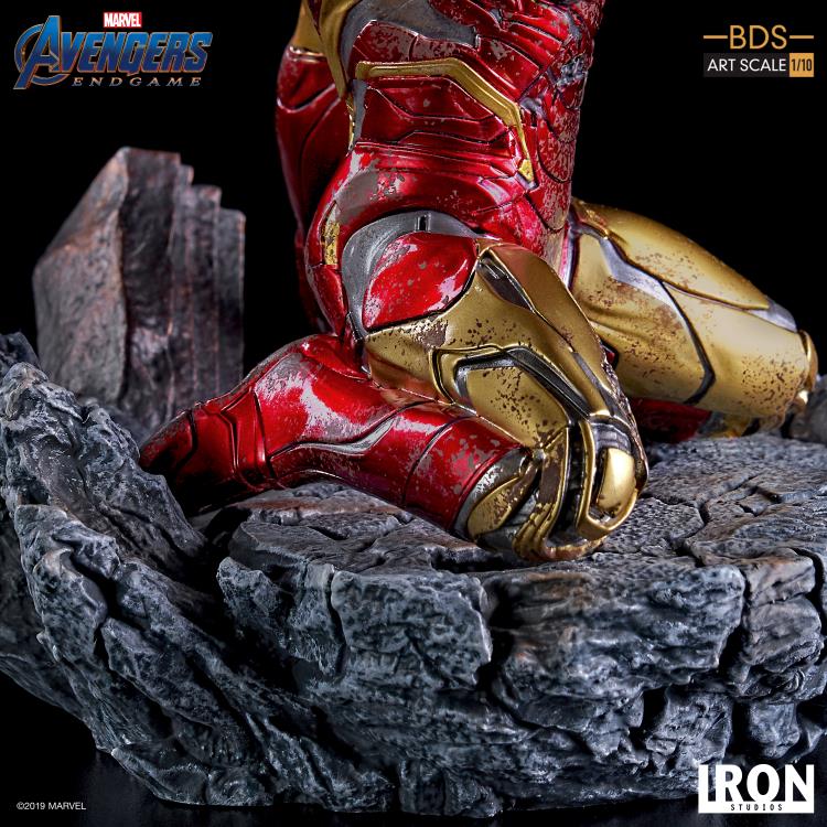 Avengers: Endgame Battle Diorama Series Iron Man (I Am Iron Man) 1/10 Art Scale Limited Edition Statue Gallery Image 11