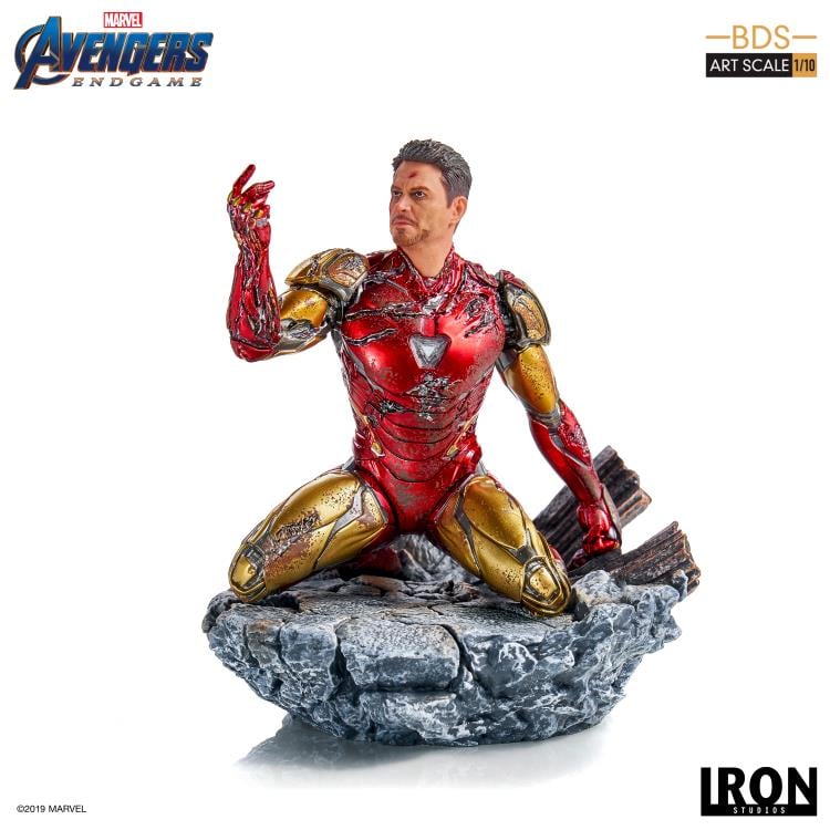 Avengers: Endgame Battle Diorama Series Iron Man (I Am Iron Man) 1/10 Art Scale Limited Edition Statue Gallery Image 7
