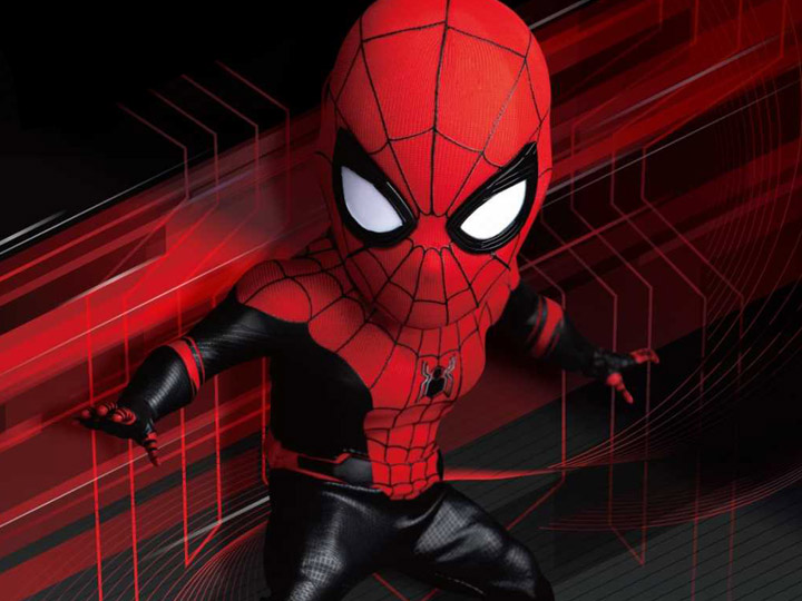 Spider-Man: Far From Home Egg Attack Action EAA-099 Spider-Man (Upgraded Suit) PX Previews Exclusive Gallery Image 1