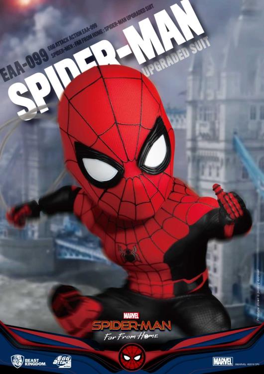 Spider-Man: Far From Home Egg Attack Action EAA-099 Spider-Man (Upgraded Suit) PX Previews Exclusive Gallery Image 8