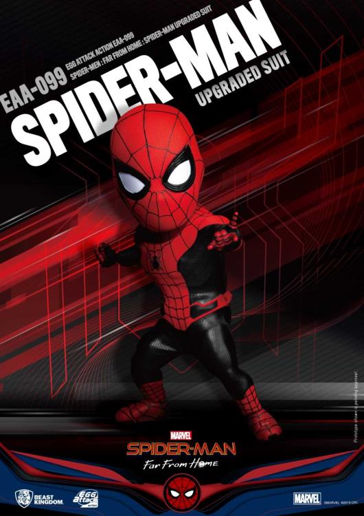 Spider-Man: Far From Home Egg Attack Action EAA-099 Spider-Man (Upgraded Suit) PX Previews Exclusive Gallery Image 3